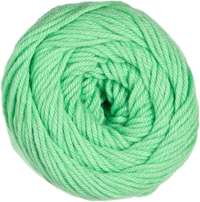 Knit Picks Dishie Green Worsted Weight 100% Cotton Yarn for Crocheting