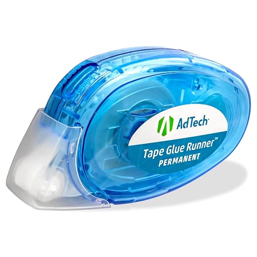 Adtech 5603 Permanent Crafter's Tape, 0.31" x 315", 4 Count (Pack of 12)