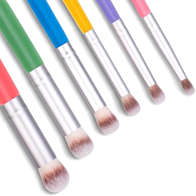 Yoseng Drybrush Set 6 Sizes, Fine Detail Art Paint Brushes