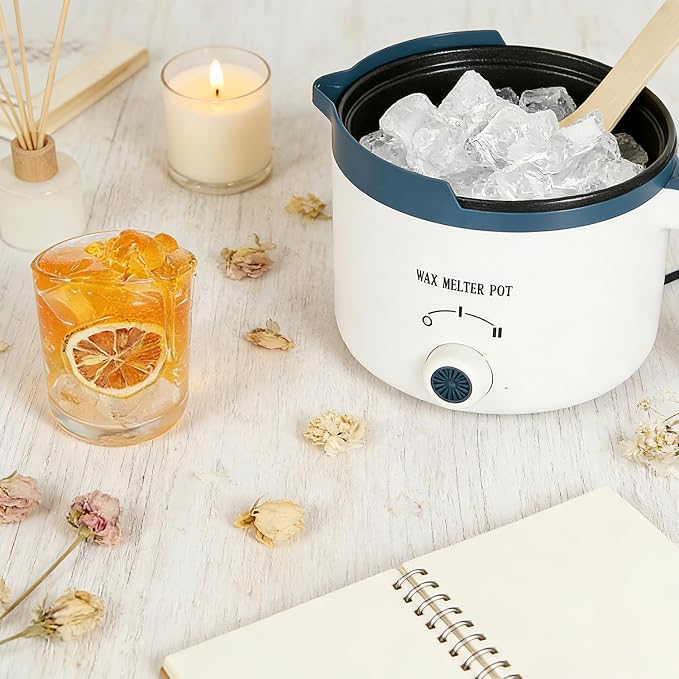 Transparent Gel Wax Candle Making Clear Kit with Electric Wax Melting Pot