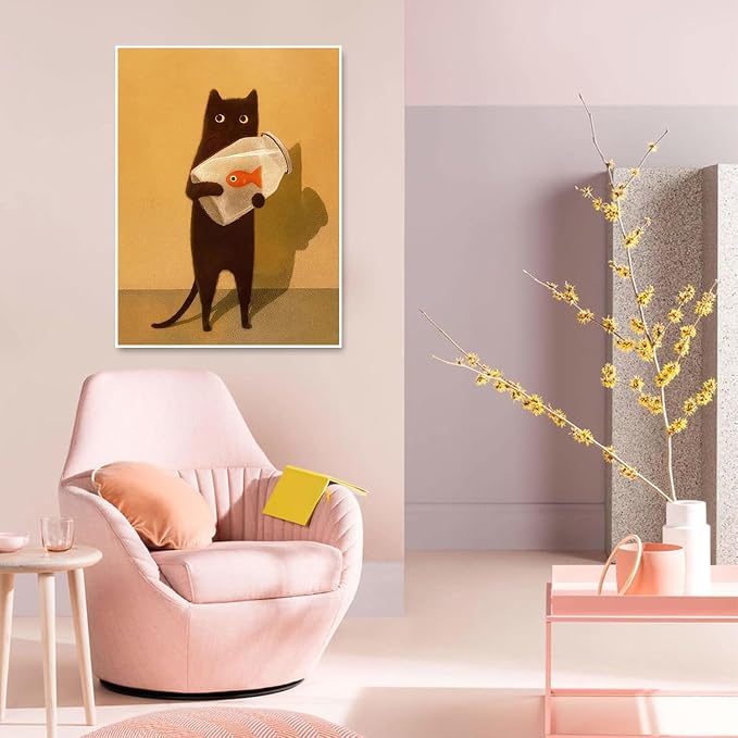 Black Cat Diamond Art Kits for Adults Diamond Painting Kit for Beginner
