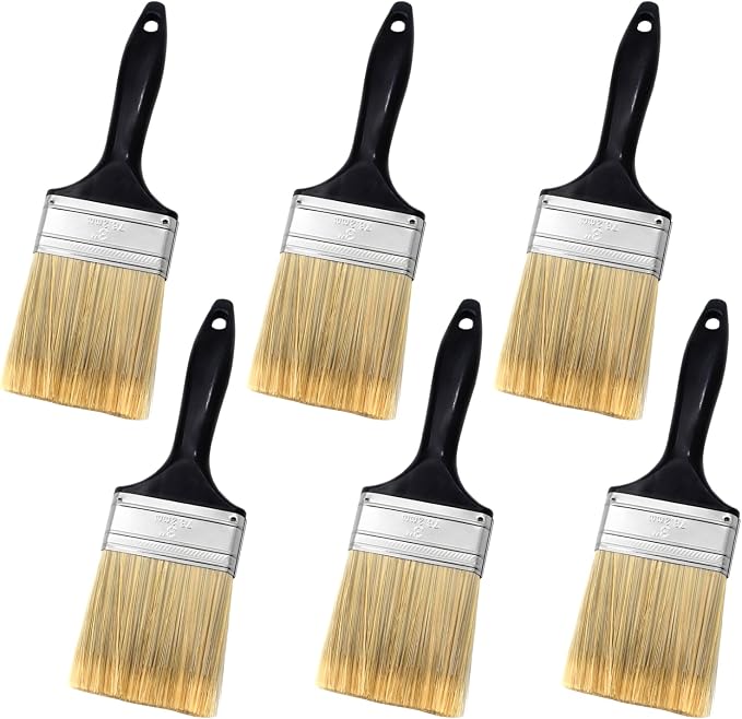 3 inch Flat Paint Brushes,Paint Brush Professional Paint Tools