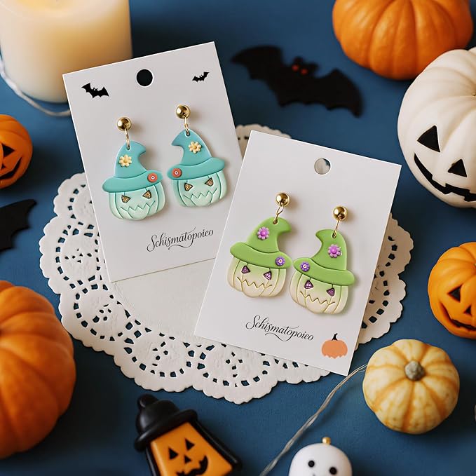 8 Pack Halloween Horror Atmosphere Polymer Clay Cutters