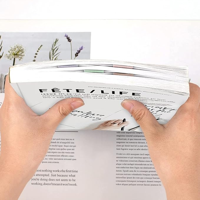 15 Pieces Bookmark, Magnetic Bookmarks for Women, Men, Book Lovers, Page Markers for Students Teachers Reading (Misty, Ocean, Emerald) (Pack of 3)
