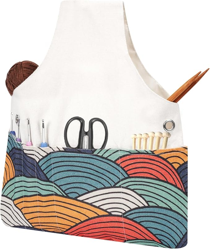 TOGETRUE Yarn Bag, Knitting Crochet Tote Bag, Yarn Storage Bag Organizer