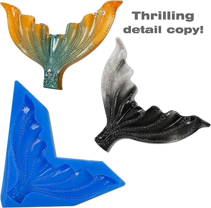 BBDINO Silicone Mold Making Kit, Liquid Silicone for Molds Making 30A Sapphire Blue, High Strength Silicon Rubber 4.4 lbs, 1:1 by Volume Ideal for Mold Casting of Resin/Jewelry/Candle/Concrete/Plaster | High Strength 1:1 by Volume 3h Quick Cure Self De...