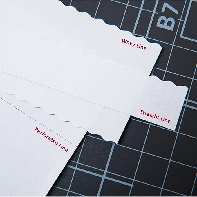 3-Way 12.6 Inch (A4 size) Rotary Trimmer Cutter Perforate & Scallop