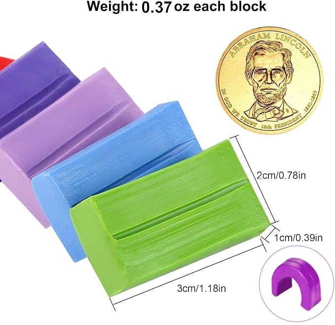 CiaraQ Polymer Clay Kit, Mini Modeling Clay Set | for Kids/Beginners/Artist, 24 Colors