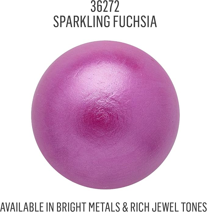 FolkArt Metallic Acrylic Craft Paint, Sparkling Fuschia 2 fl oz Premium Metallic Finish Paint, Perfect For Easy To Apply DIY Arts And Crafts, 36272