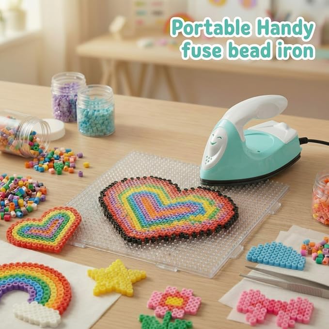 Honoson Mini Craft Iron with Charging Base Tiny,Mint Green