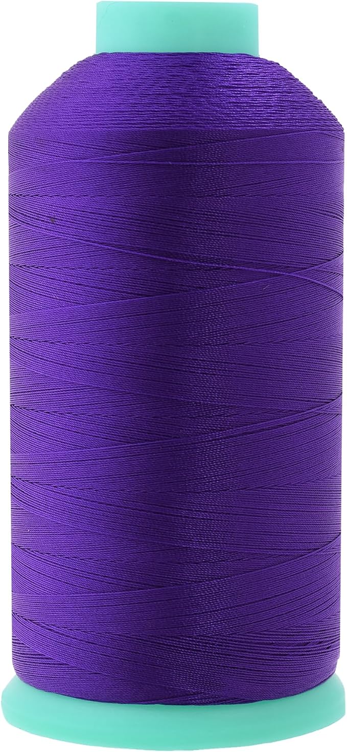 Mandala Crafts Size 46 210D T45 Violet Bonded Nylon Thread, 2843 YDs