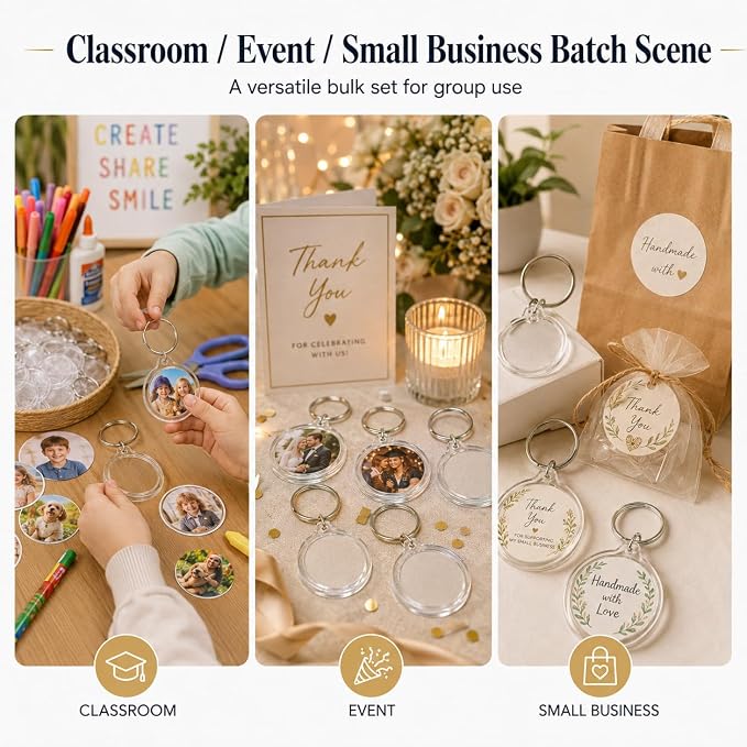 Homoyoyo Acrylic Photo Frame Keychain