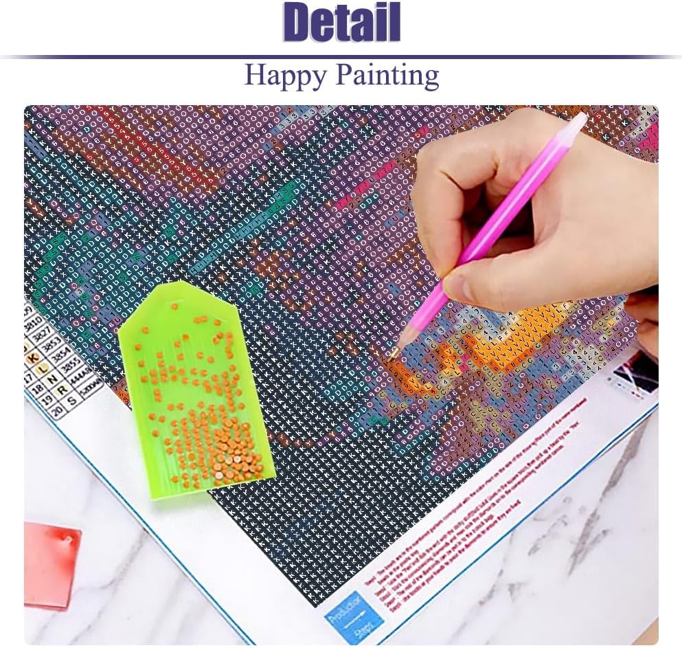 4 Pack Diamond Art Kits for Adults,Ball Sports Diamond Painting Kit