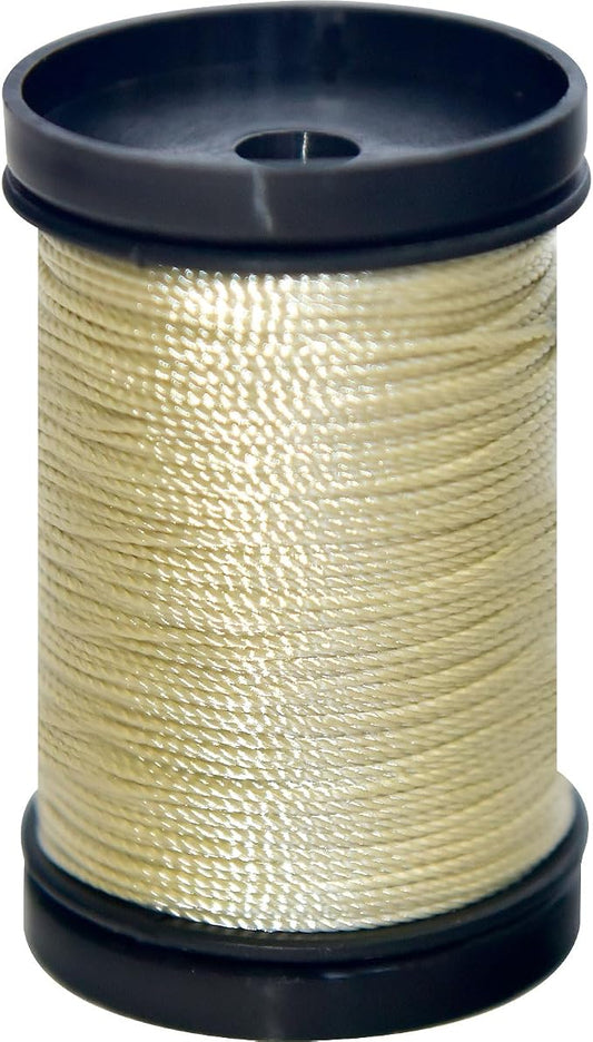 30 Yards Heavy Duty Extra Strong Upholstery Nylon Sewing Thread for Machine, Home, Hand, Craft, and Denim Leather，Color：Beige