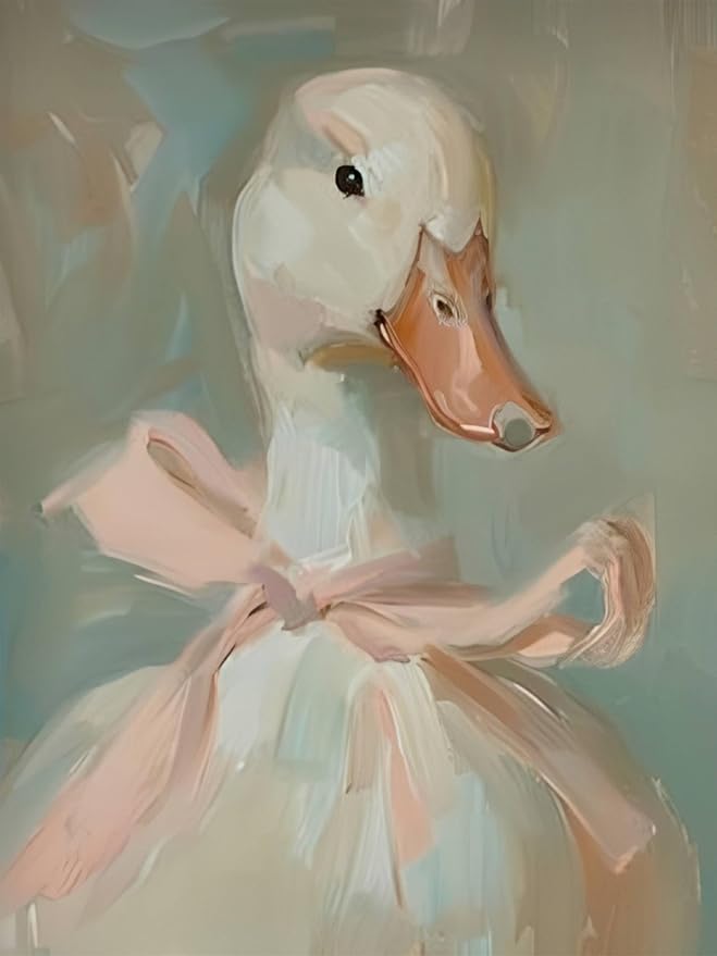 Benjenes Duck Diamond Art Kits for Adults, Diamond Painting Kits
