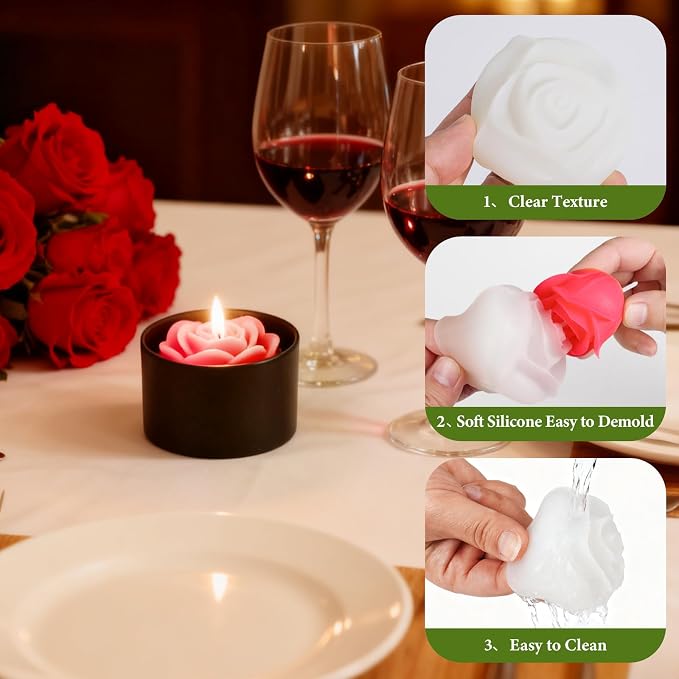 SAEUYVB Candle Making Kit,DIY Soy Candle Making Supplies/Kit for Adults | Complete Candle Kit with Digital Wax Warmer,Soy Wax,Candle Jars,Scents,Molds and More,Perfect for DIY Handmade Craft