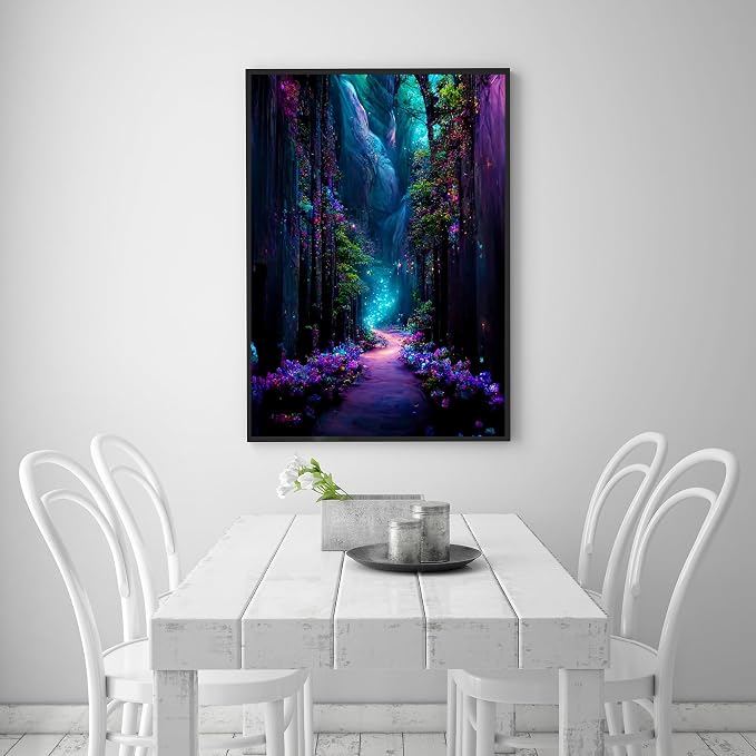 5D Diamond Painting Kits for Adults, Tree Cross Diamond Art Kits for Adults