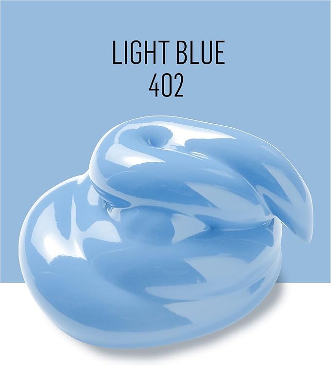 FolkArt Acrylic Paint (2 Ounce), 402 Light Blue (Pack of 2)