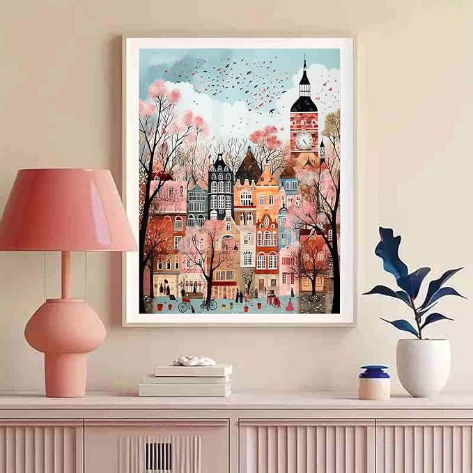 DAZZLEDOTS Diamond Art Kits for Adults, Landscape 5D Diamond Painting