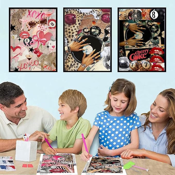 9 Pack Diamond Art Kits for Adults Diamond Painting Kit for Adults