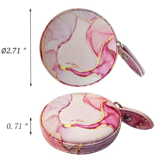 Tape Measure Body Measuring Tape，Medical Body Cloth Tailor Craft Dieting Measuring Tape, Dual Sided Retractable Ruler Colour Printed Soft Tape Measure Retractable