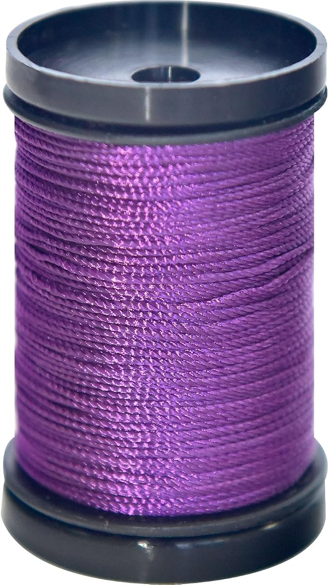 30 Yards Heavy Duty Extra Strong Upholstery Nylon Sewing Thread for Machine, Home, Hand, Craft, and Denim Leather，Color：Dark Purple
