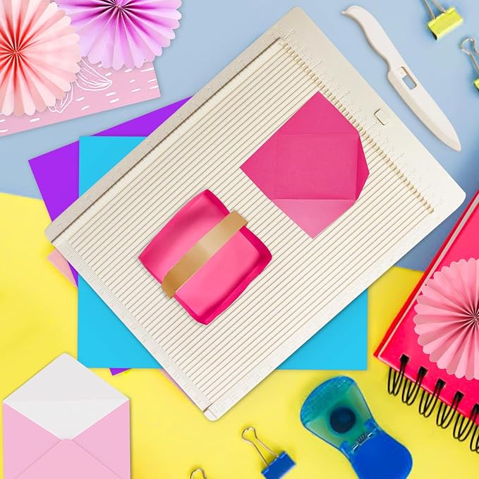 HKKYO Scoring Board | Paper Scoring Tool | Envelope Gift Box Origami Making