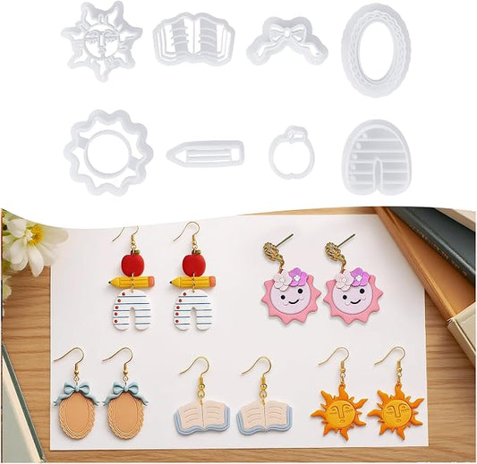 Teacher's Day & Graduation Season Polymer Clay Cutters Set