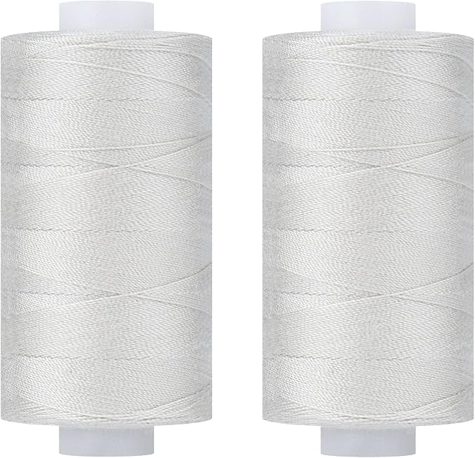 Simthread All Purpose Thread Polyester 400Y Silver Grey