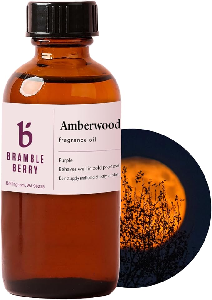 Brambleberry Amberwood Twilight Fragrance Oil | Amber for Soap & DIY Candle