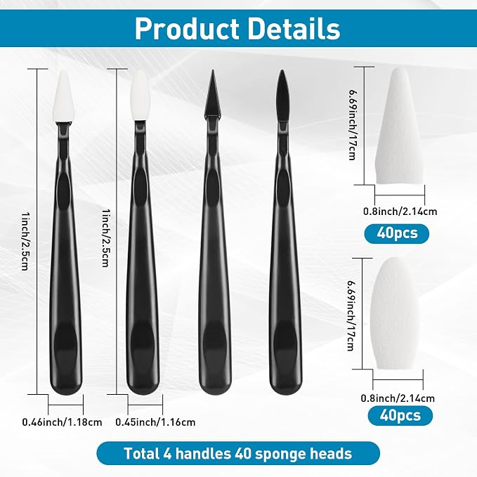 AGPTEK 44 Pcs Sketch Drawing Tools Sketch Wipe Scrapers