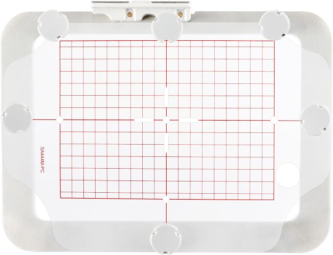 Sew Tech Magnetic Embroidery Hoop for Brother, 5x7in 130x180mm Round SA444 | Fits PE900 SE2000 PE800 PE780D PE770 PE700 SE2100 SE1950 SE1900 NS1250E NS2850D Brother; Baby Lock Bloom Accord Ellure