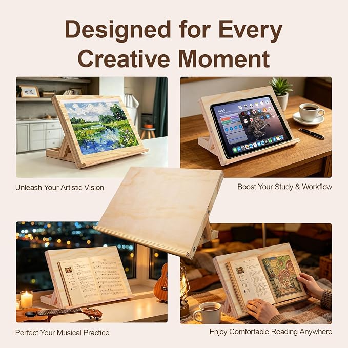 Tabletop Easel 17 X 12.6 Art Easel for Painting | Desktop Easel for Canvas Painting Sketching Display