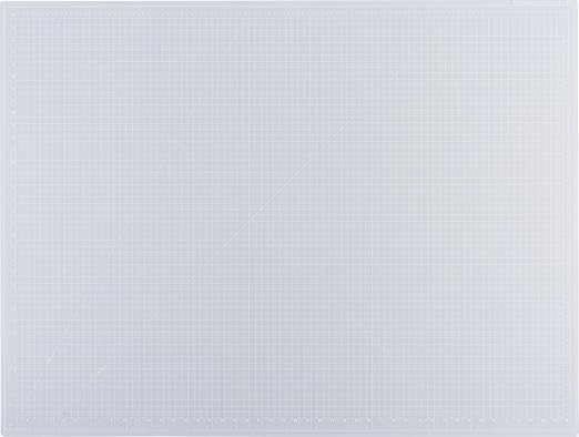 Dahle Vantage 10684 See-Through Premium Self-Healing Cutting Mat, 36"x48", 1/2" Grid, 5 Layers for Max Healing, Perfect for Crafts & Sewing, Clear