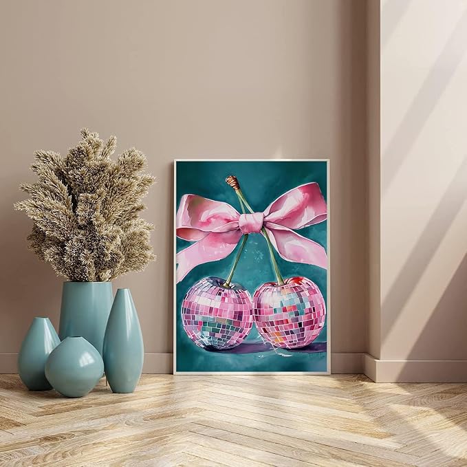 Girly cherry Diamond Art Kits for Adults Diamond Painting Kit for Adults