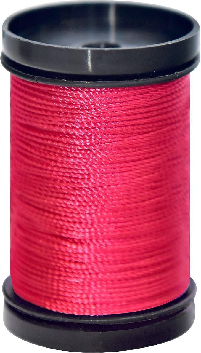 30 Yards Heavy Duty Extra Strong Upholstery Nylon Sewing Thread for Machine, Home, Hand, Craft, and Denim Leather，Color：red