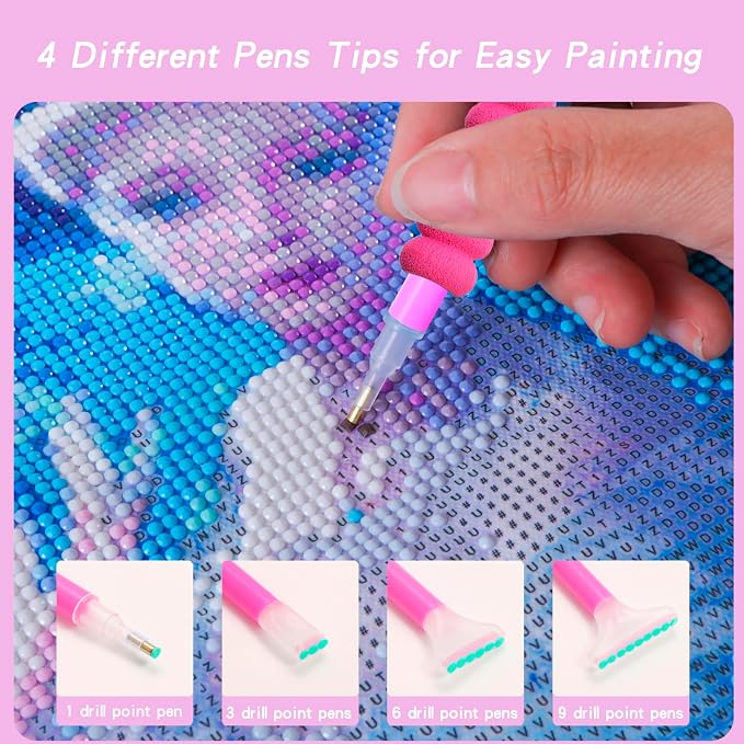 Diamond Art Storage Containers 60 Slots Diamond Painting Accessories