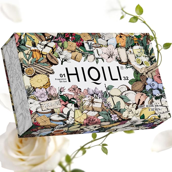 HIQILI Discovery Fragrance Oil Gift Set for Diffuser & DIY Crafting