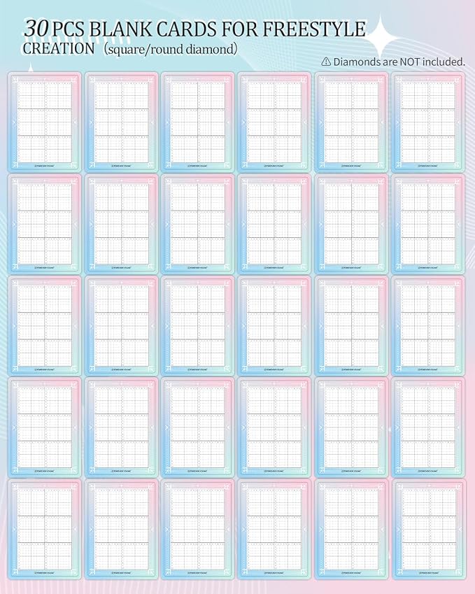 forever young Freestyle Mini Diamond Art Cards, No Pattern–Round, No Drills