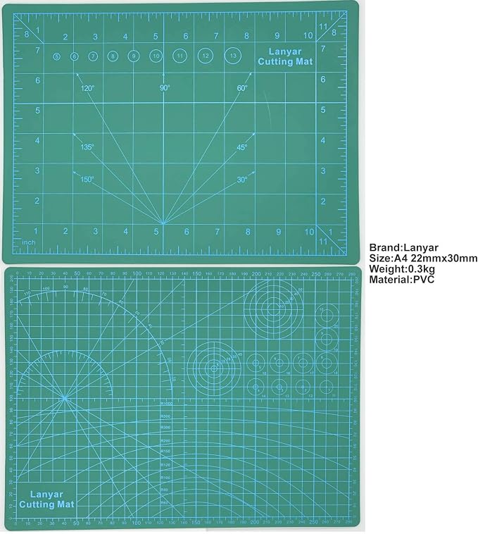 Gundam Model Builder's Cutting Mat 12"x9"(A4)