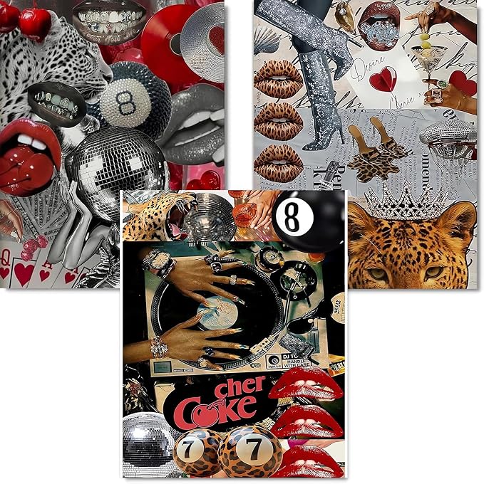 3 Pack Fashion Diamond Art Kits for Adults Diamond Painting Kit for Adults