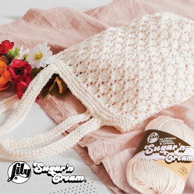 Lily Sugar'n Cream Cotton Yarn for Dishcloths Overcast 6-Pack