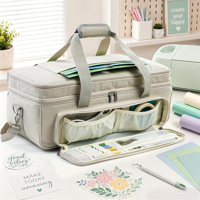 Double-Layer Carrying Case for Cricut Explore 5 & Accessories and Suppliers
