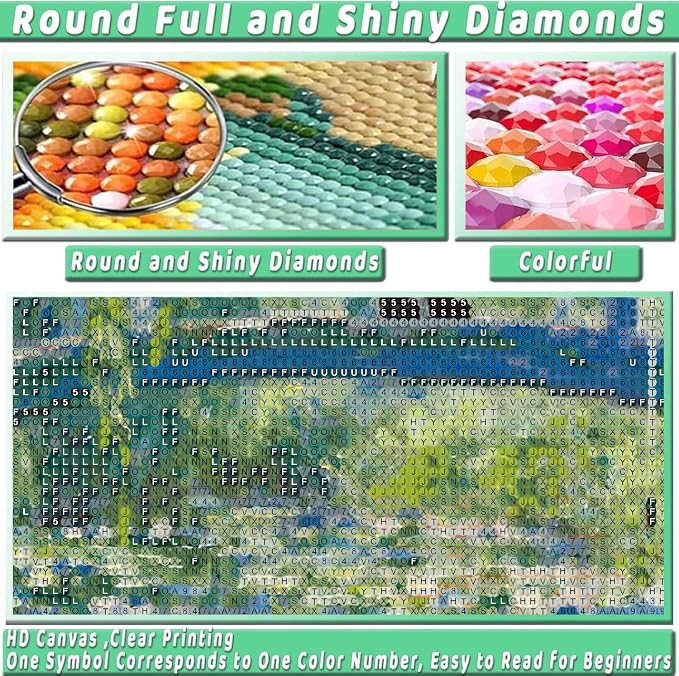 Black Cat Diamond Art Kits for Adults Cute Diamond Painting Kit Beginner