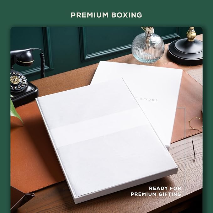 Beechmore Books A3 11.7x16.5 Mixed Media Sketchbook 160 GSM/98lb, Gift Box | Hardcover Drawing Pad with Lay-Flat Binding, Extra Large Perforated Ivory Paper for Studio Drawing & Watercolor Work