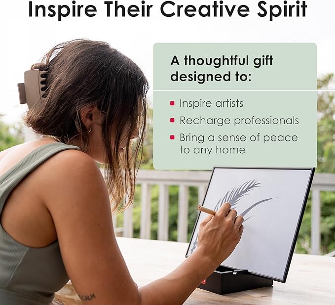 Buddha Board – The Original Water Painting Board for Mindfulness & Creativity – Unique Gift for Artists, Adults & Kids – Mess-Free Zen Art Supplies