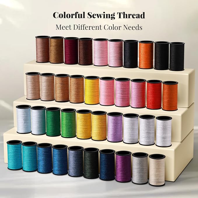 Coquimbo Sewing Kit Christmas Gifts for Grandma, Mom, Traveler, Adults, Beginner, Emergency, DIY Sewing Supplies Organizer Filled with Scissors, Thread, Sewing Needles, Tape Measure etc (Black, L) | Christmas Gifts for Grandma, Mom, Traveler, Needle an...
