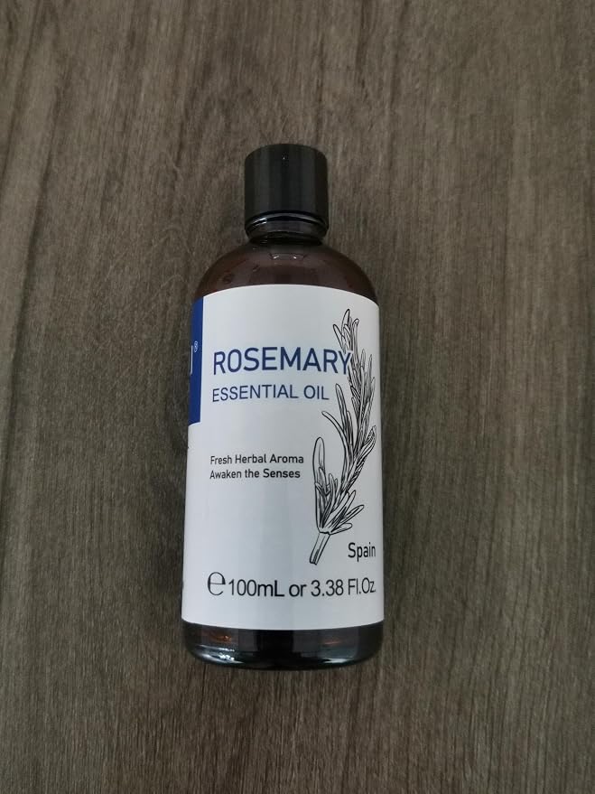 HIQILI Rosemary Essential Oil for Hair Care, Diffuser & Aromatherapy