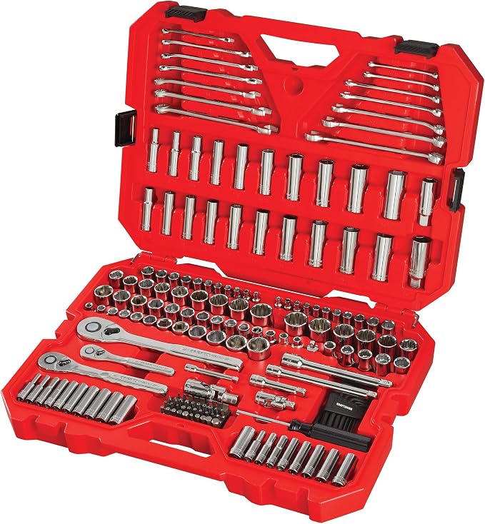 CRAFTSMAN Mechanics Tool Set, SAE/Metric, 189-Piece (CMMT12034)