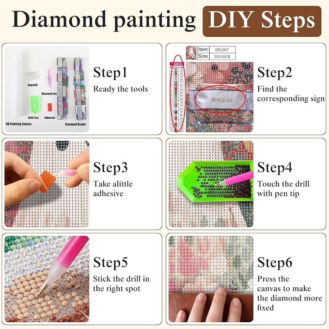 Halloween Diamond Painting Kits for Adults Beginners,House Diamond Art Kits